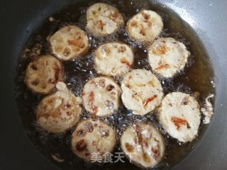 酥炸藕夹的做法步骤：18