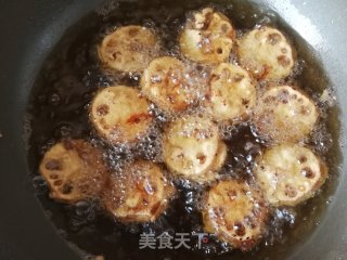 酥炸藕夹的做法步骤：20