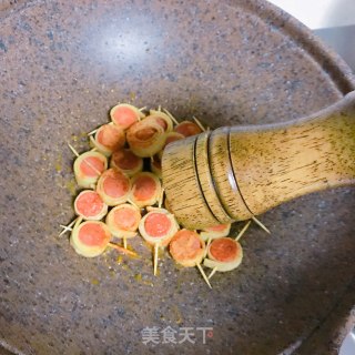 火腿豆皮串的做法步骤：8