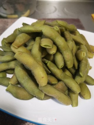 水煮毛豆的做法步骤：6