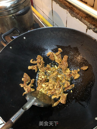高笋肉片的做法步骤：3