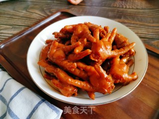 电饭煲焗鸡爪的做法步骤：10