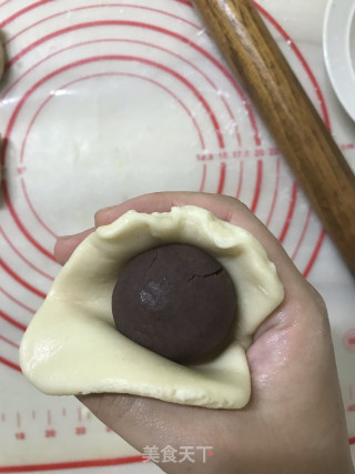 蛋黄酥的做法步骤：24