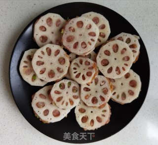 糖醋藕盒的做法步骤：6