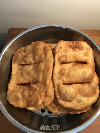 自制油饼的做法步骤：8