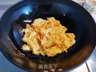火麻芦笋炒鸡蛋的做法步骤：5