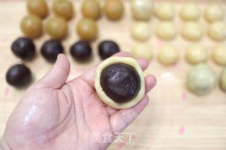 白莲蓉&红豆沙蛋黄月饼的做法步骤：11