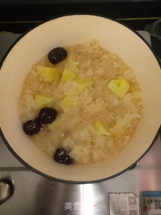 菠萝银耳羹的做法步骤：5