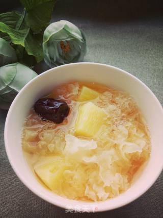 菠萝银耳羹的做法步骤：6