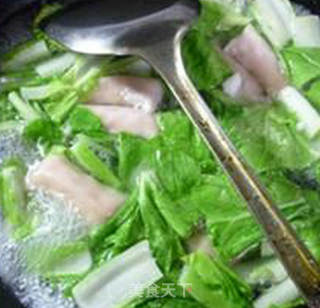 五号菜香菇脆粉丝汤的做法步骤：7