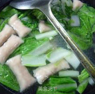 五号菜香菇脆粉丝汤的做法步骤：9