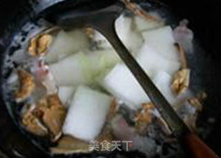 咸肉鸡棕菌冬瓜汤的做法步骤：7