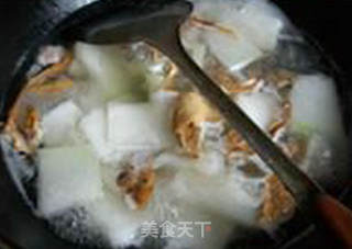 咸肉鸡棕菌冬瓜汤的做法步骤：8