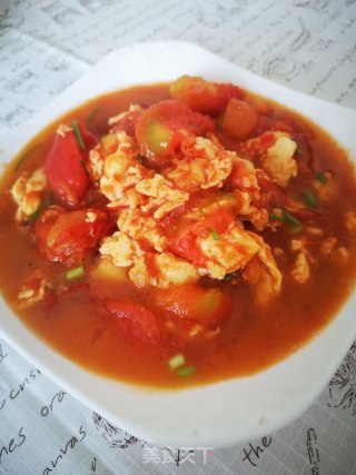 番茄炒鸡蛋的做法步骤：10