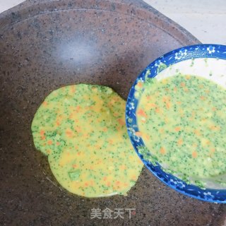 时蔬鸡蛋饼的做法步骤：8