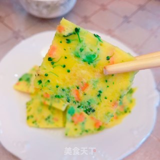 时蔬鸡蛋饼的做法步骤：12
