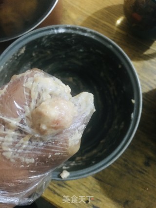 水汆丸子汤的做法步骤：5