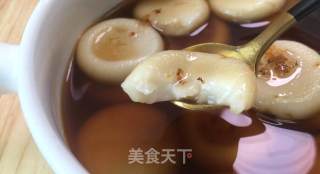 桂花红糖糯米团子，口感糯叽叽，淡淡桂花香，让人食欲大开。的做法步骤：9