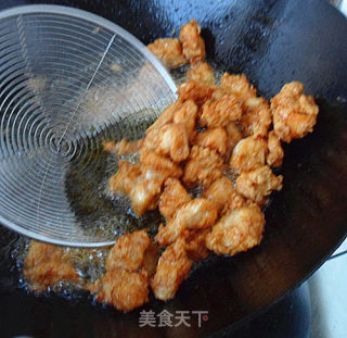 鸡米花的做法步骤：6