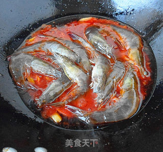 茄汁活虾的做法步骤：4