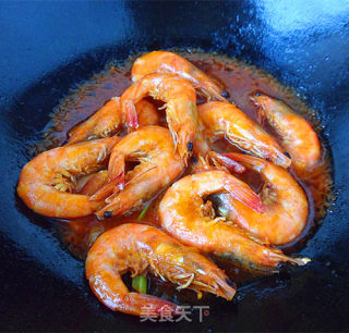 茄汁活虾的做法步骤：5