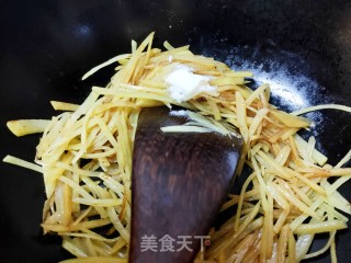 椒麻土豆丝的做法步骤：6