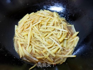 椒麻土豆丝的做法步骤：7