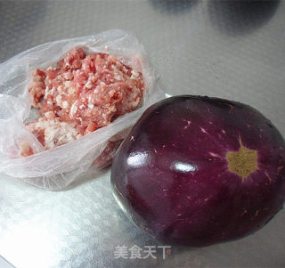 蒸酿茄子的做法步骤：1