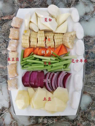 蟹肉煲的做法步骤：1