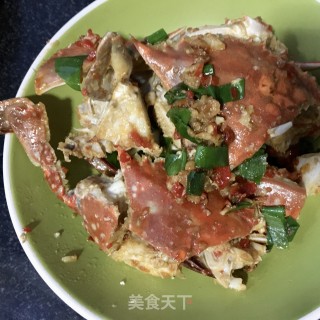 “快手小炒”剁椒炒梭子蟹的做法步骤：22