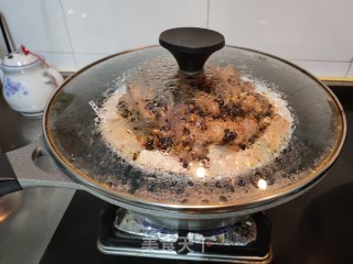 香芋豆豉蒸排骨的做法步骤：8