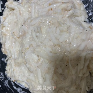 毛薯饼的做法步骤：4