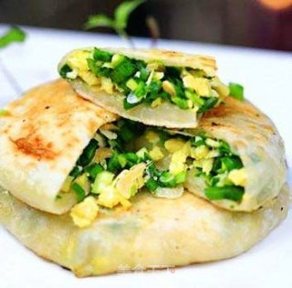 韭菜鸡蛋馅饼的做法步骤：15