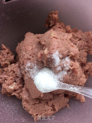 牛肉丸的做法步骤：9