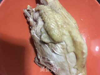 黄瓜丝拌鸡丝的做法步骤：8