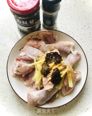 孜然烤鸡腿的做法步骤：2