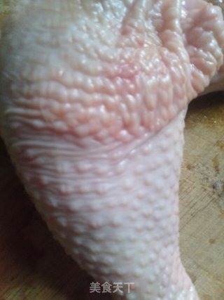 照烧鸡腿饭的做法步骤：1