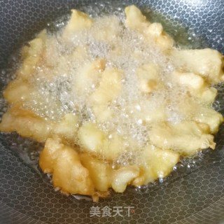 过油鱼块的做法步骤：7