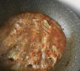 剁椒熬小黄花的做法步骤：17