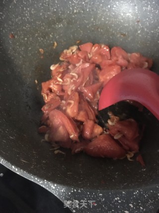 番茄虾皮蛋汤的做法步骤：5