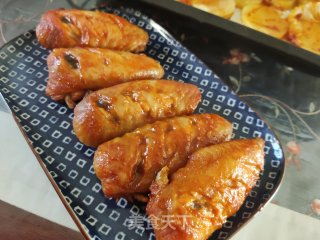 柠香土豆烤鸡翅的做法步骤：15