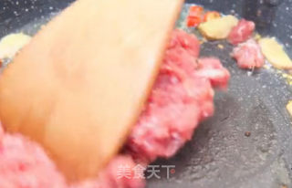 青豆肉末的做法步骤：4