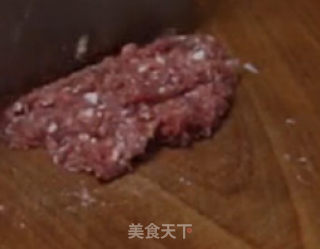 肉末四季豆的做法步骤：1