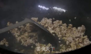 肉末四季豆的做法步骤：3