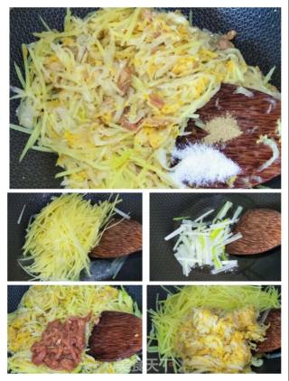 酸菜肉炒土豆丝的做法步骤：5