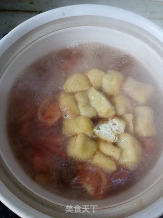 砂锅西红柿面片汤的做法步骤：5