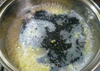 黑芝麻玉米粥的做法步骤：5