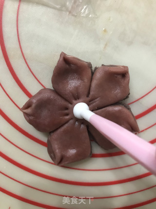 花型酥的做法步骤：28