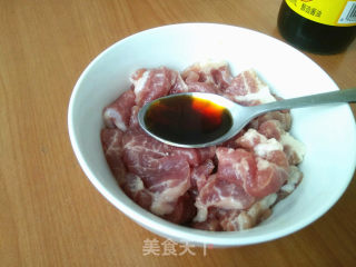 肉片炒茄子的做法步骤：4