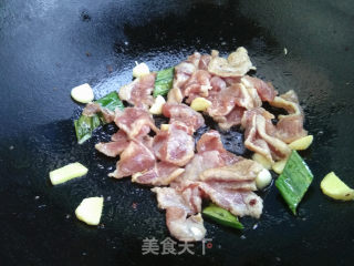 肉片炒茄子的做法步骤：8